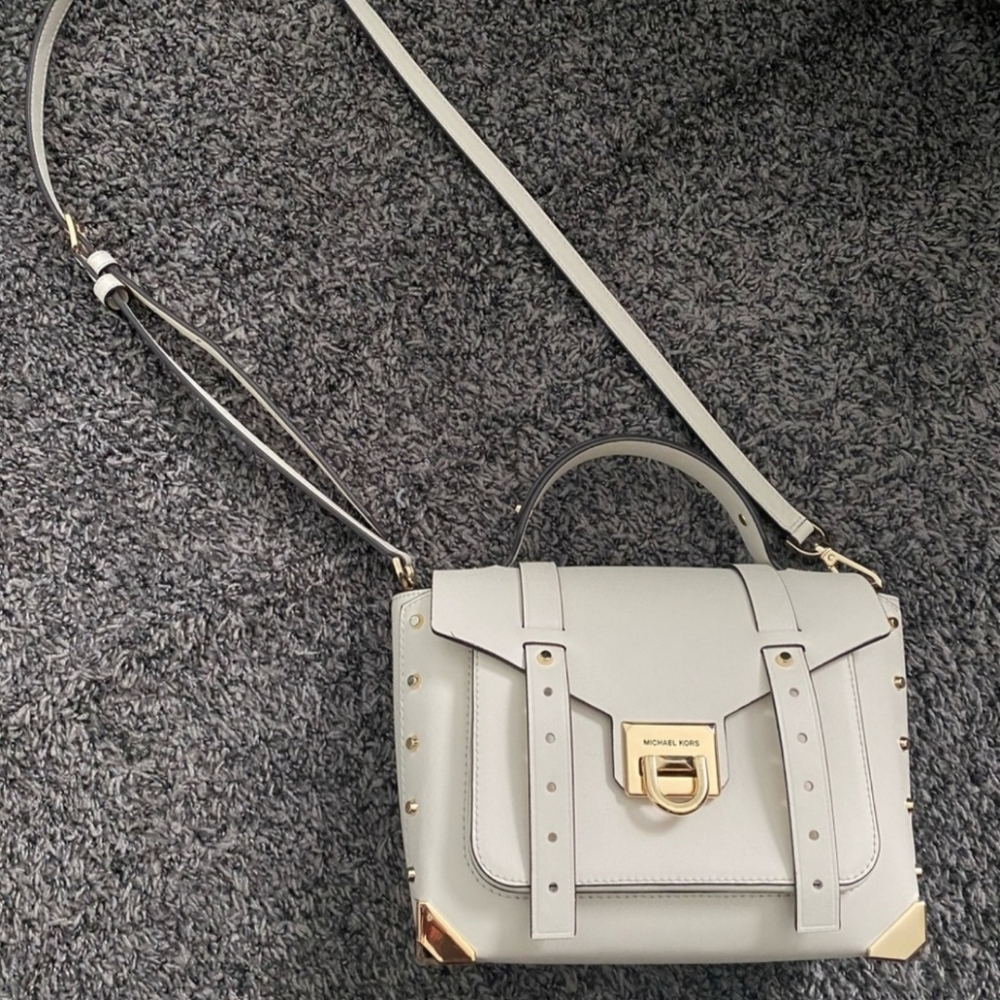 Michael Kors Manhattan Medium Top Handle School Satchel Bag